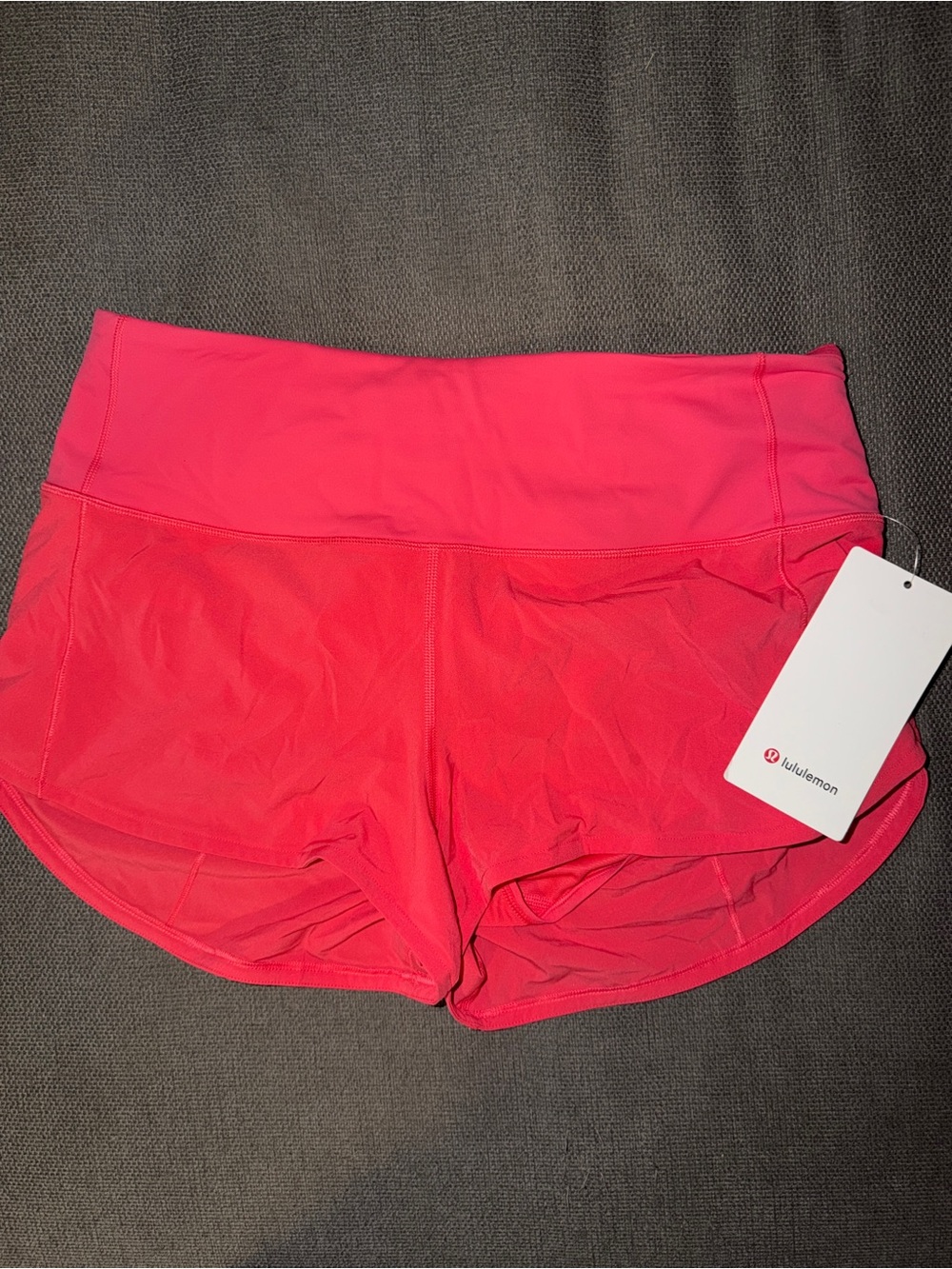 lululemon speed up hr short 2.5 Bright Pink Women's Athletic Shorts